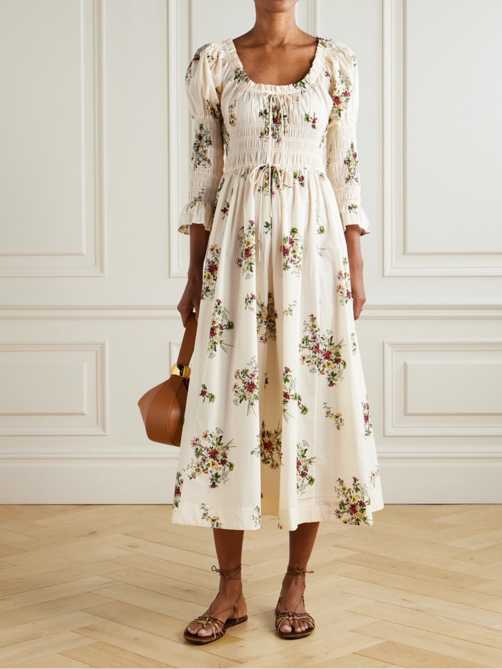 DOEN Kaira Dress In Primrose Bouquet - NWT / NEW - Size XS - Picture 3 of 12